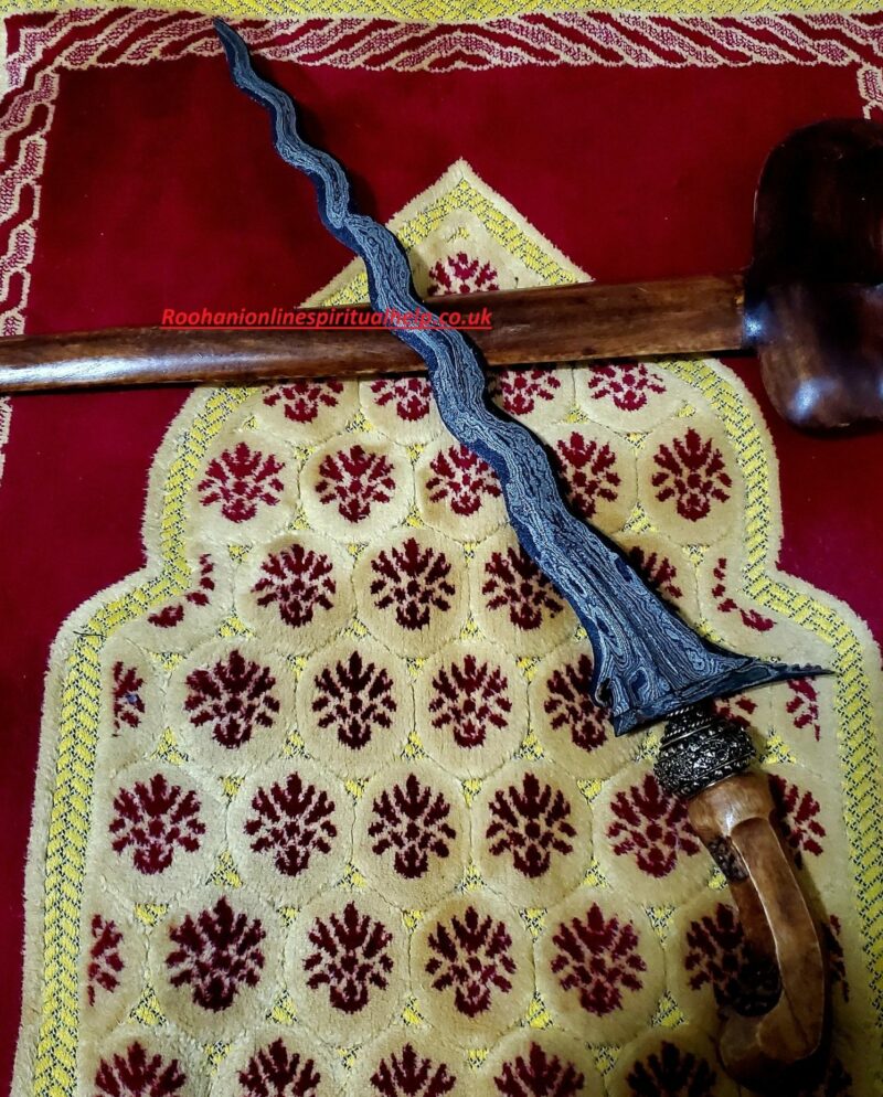 250 Years old Powerful Spiritual KERIS Attached With Powerful Jinn/Khodam